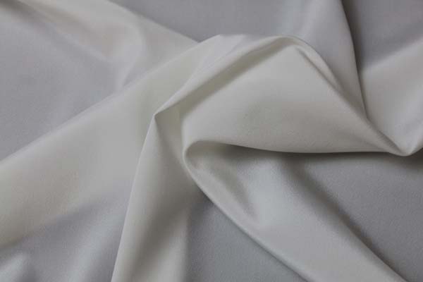 STRETCH CREPE DE CHINE - IVORY